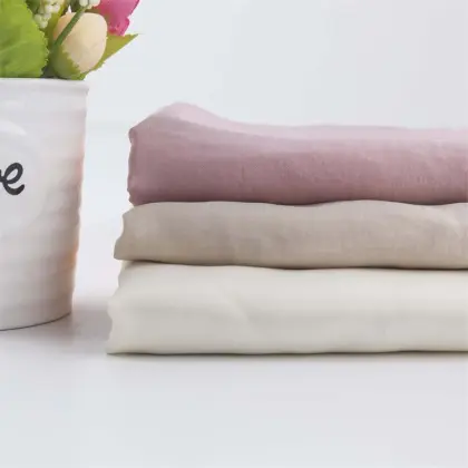 In Stock Rayon Polyester Woven Fabric