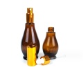 Unique Shaped Amber Glass Dropper bottles 1OZ