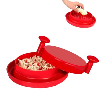 Kitchen Gadget Durable Safe Red Chicken Shredder Tool Cleaning Brush Shred Machine Beef Shredder