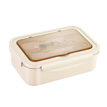 Rectangular Microwave Lunch Box for Students and Office Workers