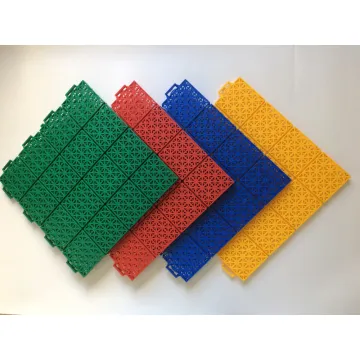 Outdoor Interlocking Sports Flooring for Backyard Basketball Courts