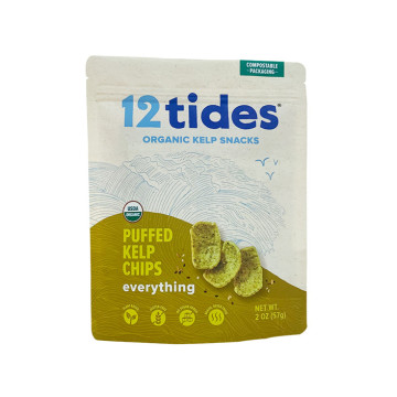 Bolsas de empaquetado 100% biodegradables con cremallera de alta calidad