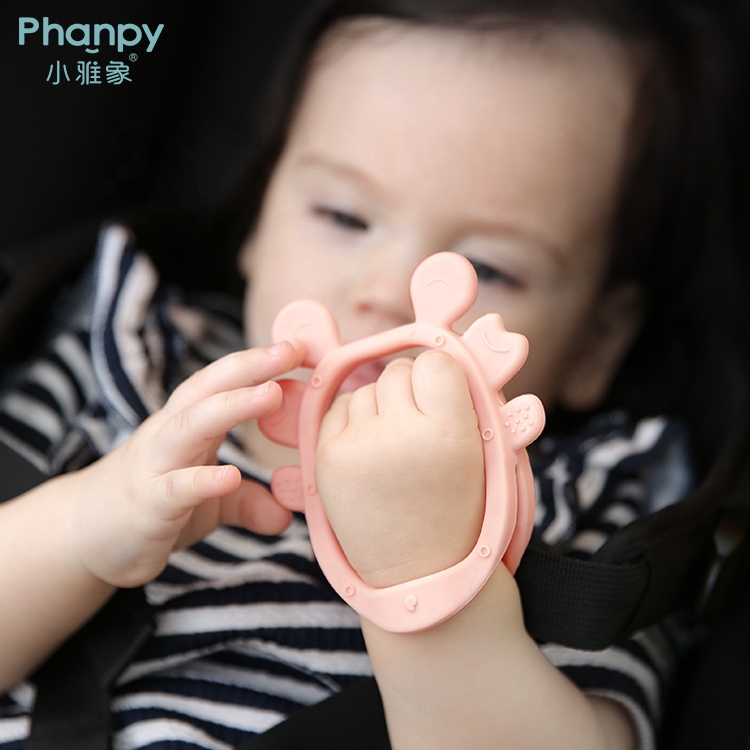Starfish Shape Silicone Baby Teether Toy