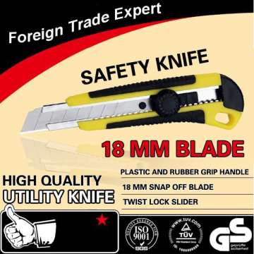 18mm Blade Snap-off Utility Knife