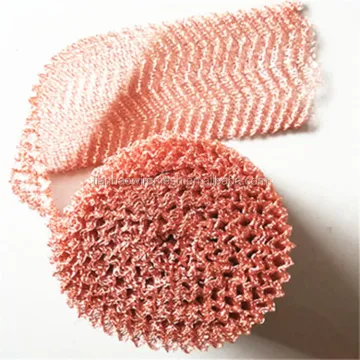 Pure Copper Knitted Mesh for Gun Barrels Cleaning