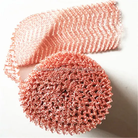 Pure Copper Knitted Mesh for Gun Barrels Cleaning