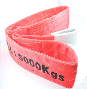 Ceinture de sangle de levage en toile de polyester 8T