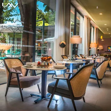 Wooden Frame Rattan Dining Chair for Living Room, Hotel, Villa, Cafe, Bistro, Restaurant