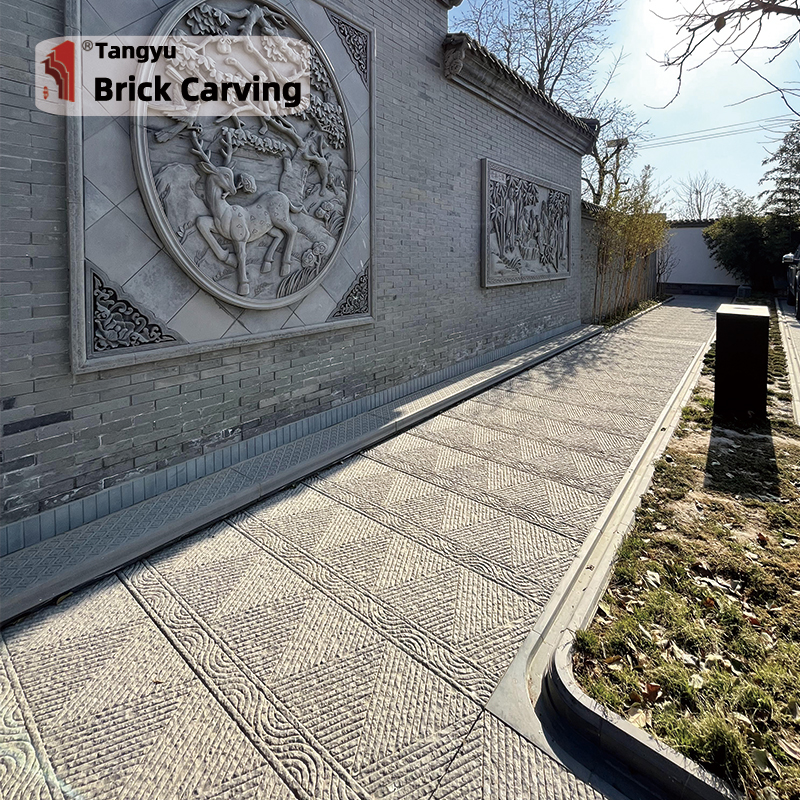 Natural stone G654 walkway paving