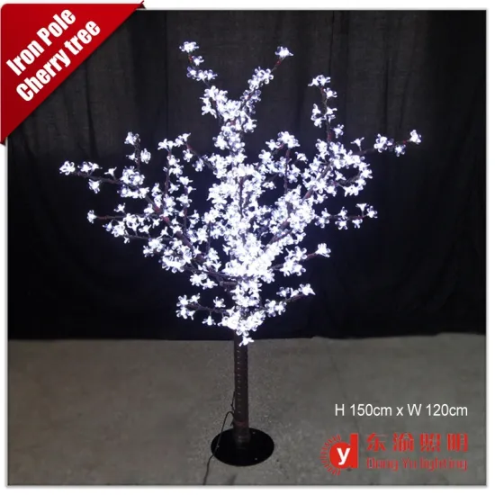Wedding party decoration led lighted lamp fake electric blossom flowers bonsai decoration cherry tree