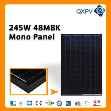 48V 245W Mono Solar Panel