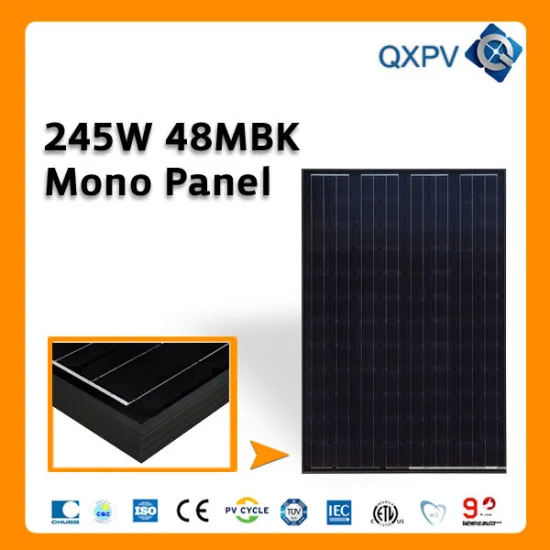 48V 245W Black Mono Solar Module