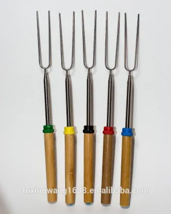 Telescopic 32" Marshmallow Roasting Stick- Great for Roasting Marshmallows, Smores, and Hotdogs over Campfires and Firepits