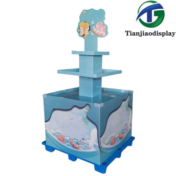 आधुनिक नालीदार कागज ढेर धारक पीवीसी स्नो फोम