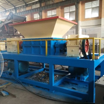 Kapasiti Tinggi Dual Shaft Plastic Shredder Machine