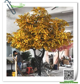 SJYXS-03 garden landscape trees making artificial bonsai hot sale artificial autumn tree