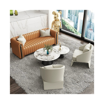 Modern Light Luxury Lip Shaped Sofa for Beauty Salons