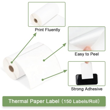 Waterproof delivery thermal printer label paper