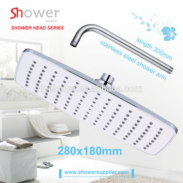 putih alun putih chrome curah hujan besar di atas kepala dilepas kepala shower