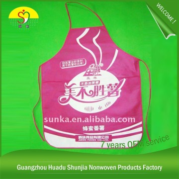 Usage For Sales Promotional Aprons For Slaughterhouse And Nonwoven Apron