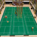 gelanggang badminton dalaman/ lantai badminton