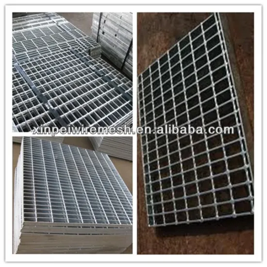 China Supply Galvanized Steel Grating, Trench Cover, Stairs, Fences, Bar grating