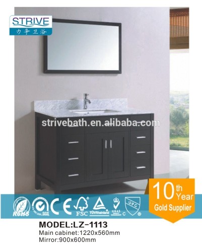 granite bathroom wood vanity