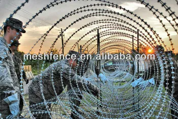 hot sales galvanized concertina wire