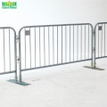 Galvanized Temporary Road Safety Traffic Crowd Barrier Fence