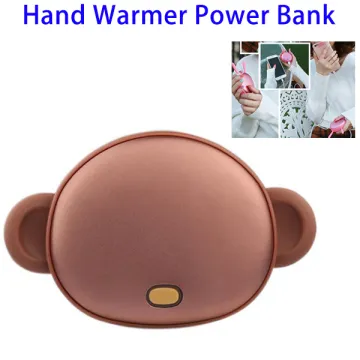 Rechargeable Hand Warmer Power Bank 2600mAh Gift, Hand Warmer Power Supply for Winter