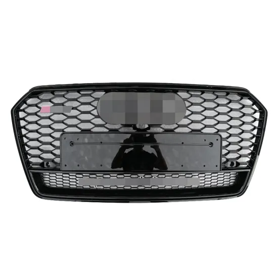 Black Honeycomb Front Grille for Audi A7 2016-2018 - Upgrade Audi RS7 quattro Hood Grille