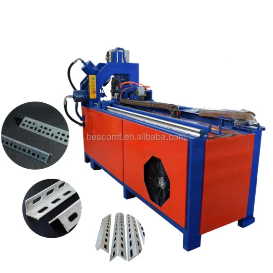 Hydraulic Pipe Punching Press with Rotor Angle Adjustment