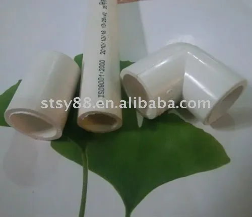 PN16 PVC pipe and fittings (white)