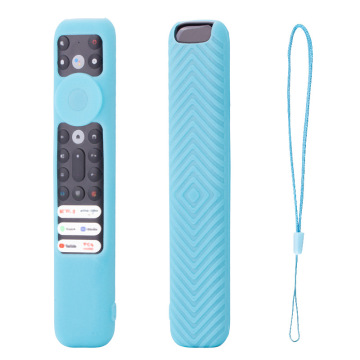 TCL RC902V Silicone Case - TV Remote Cover with Lanyard
