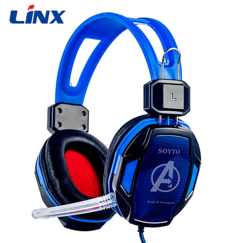 Auriculares para juegos con sonido claro y graves profundos