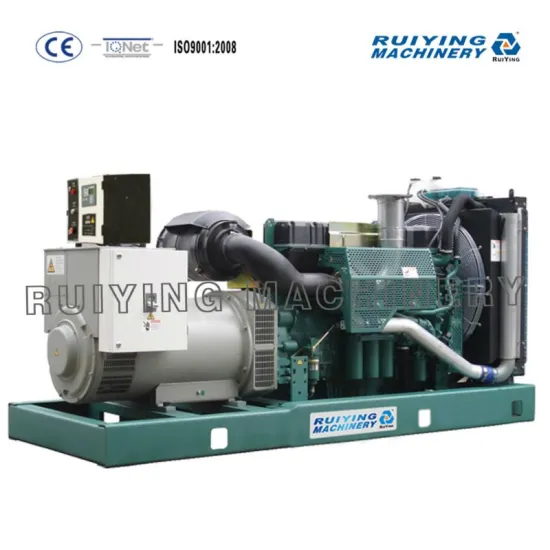 Low-noise 360kw/450kva Diesel Generator Powered by Volvo Engine and Stamford Alternator with ATS