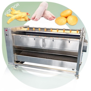 Mini Ginger Washer: Home Use Root Vegetable Brush, Cleaner Machine