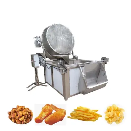 Nuts Batch Frying Machine