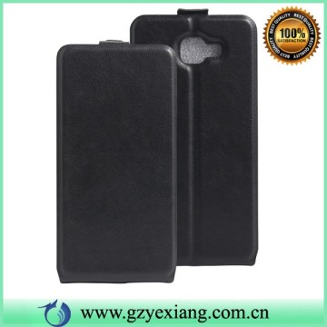 up down open flip leather case for samsung galaxy a9 pro back cover