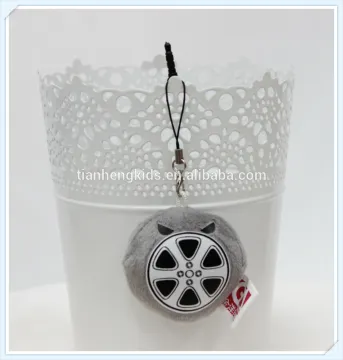 Decorative toys friend gifts Mobile Phone Screen Cleaner Key Chain- Wheel