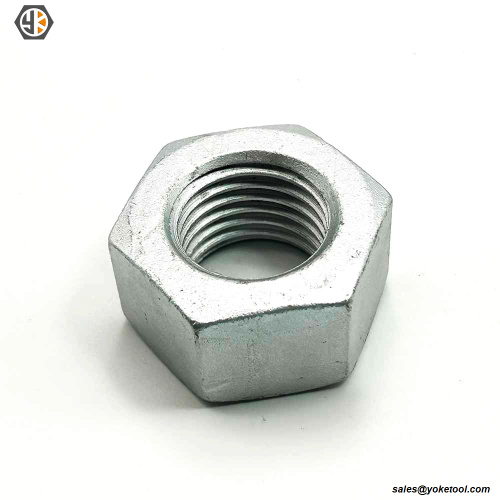 Tuercas hexagonales ISO4032 para sujetadores de energía eólica
