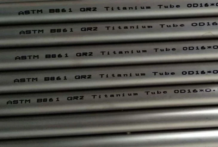 ASTM B861 TITANIUM Alloy Pipe Seamless Pipe