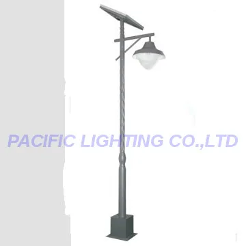 IP65 aluminum+tempered glass outdoor solar garden lights