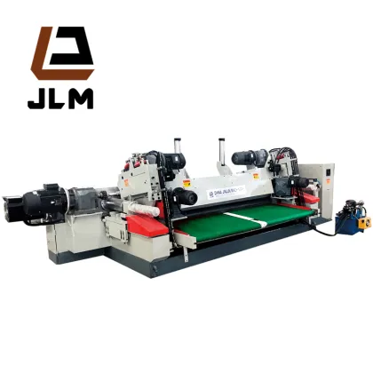 Shandong Jinlun CNC Spindleless Veneer Lathe / Wood Veneer Cutting Machine