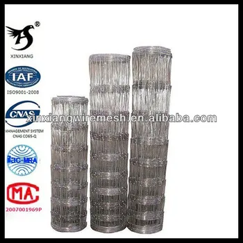 galvanized rural wire fencing