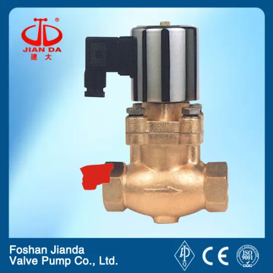 JIANDA brass threaded electromagnetic valve