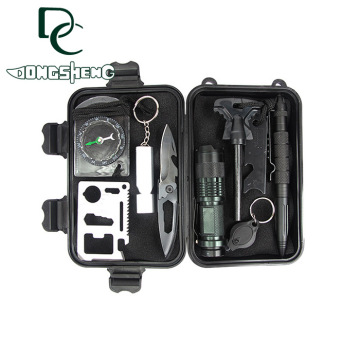 10-dalam-1 Kit Survival Kecemasan: Gear EDC untuk Pengembaraan Luaran