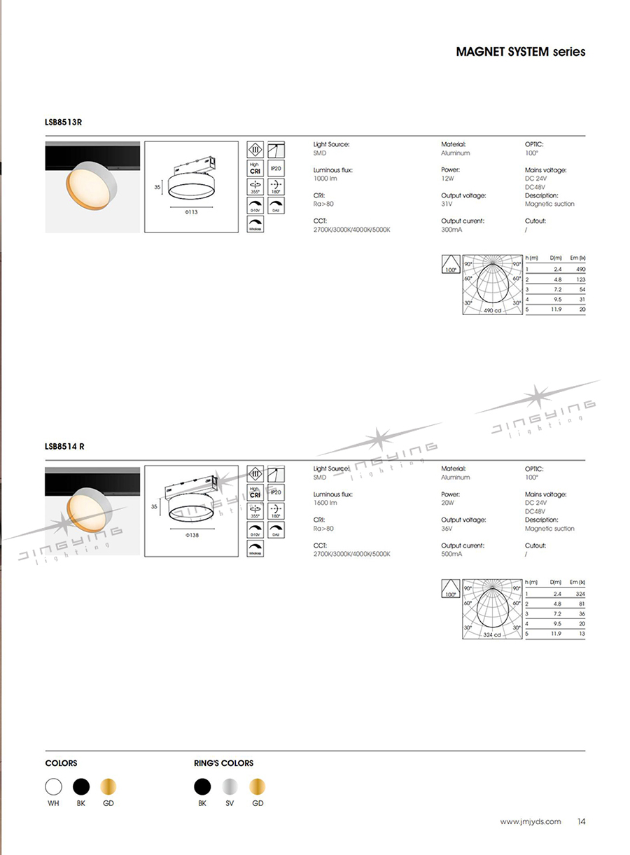 Magnetic Downlight Lsa8 2