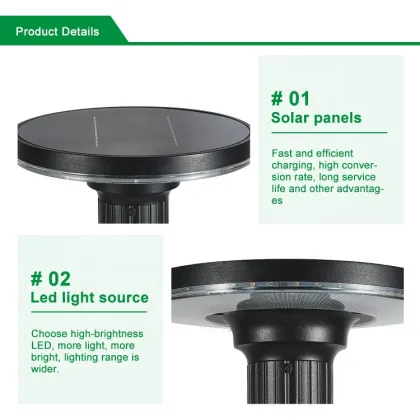 Hot Selling Solar Gate Lights & LED Pillar Lights