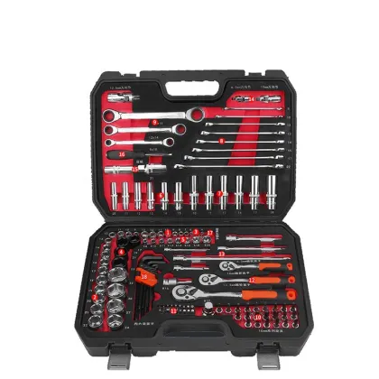 Conjunto De Ferramentas Manual Conjunto De Ferramentas De Chave Inglesa" can be simplified and translated to English as "Manual Tool Set English Key Socket Set". 

A suitable title for a search engine could be:

"English Key Socket Manual Tool Set" 

This